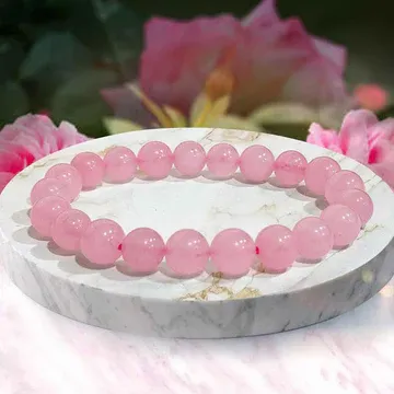 Natural Rose Quartz Bracelet