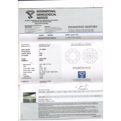 RARE 1.01 CT Solitaire IGI certify VVS2-F colour Natural Diamond RARE 1.01 CT Solitaire IGI certify VVS2-F colour Natural Diamond