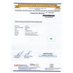 1.47 Ct GII Certified Untreated Natural Colombian Emerald Gemstone AAA 1.47 Ct GII Certified Untreated Natural Colombian Emerald Gemstone AAA