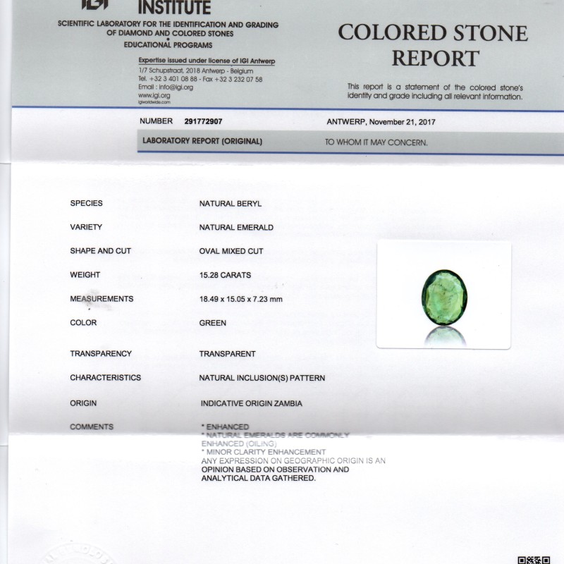 Huge 15.28 Ct Untreated Natural Zambian Emerald Gemstone Panna Stone Huge 15.28 Ct Untreated Natural Zambian Emerald Gemstone Panna Stone