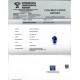 4.55 Ct IGI Certified Unheated Natural Ceylon Blue Sapphire AAAAA