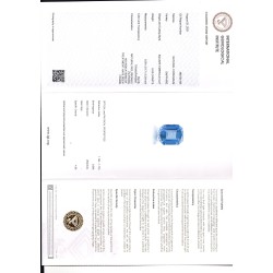 5.03 Ct IGI Certified Unheated Untreated Natural Ceylon Blue Sapphire AAAA 5.03 Ct IGI Certified Unheated Untreated Natural Ceylon Blue Sapphire AAAA