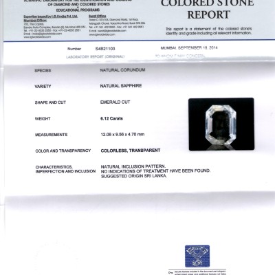 6.12 Ct Unheated Untreated Natural Premium White Sapphire Gemstone 6.12 Ct Unheated Untreated Natural Premium White Sapphire Gemstone