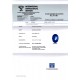 8.91 Ct Unheated Untreated IGI Certified Natural Kashmir Blue Sapphire AAA