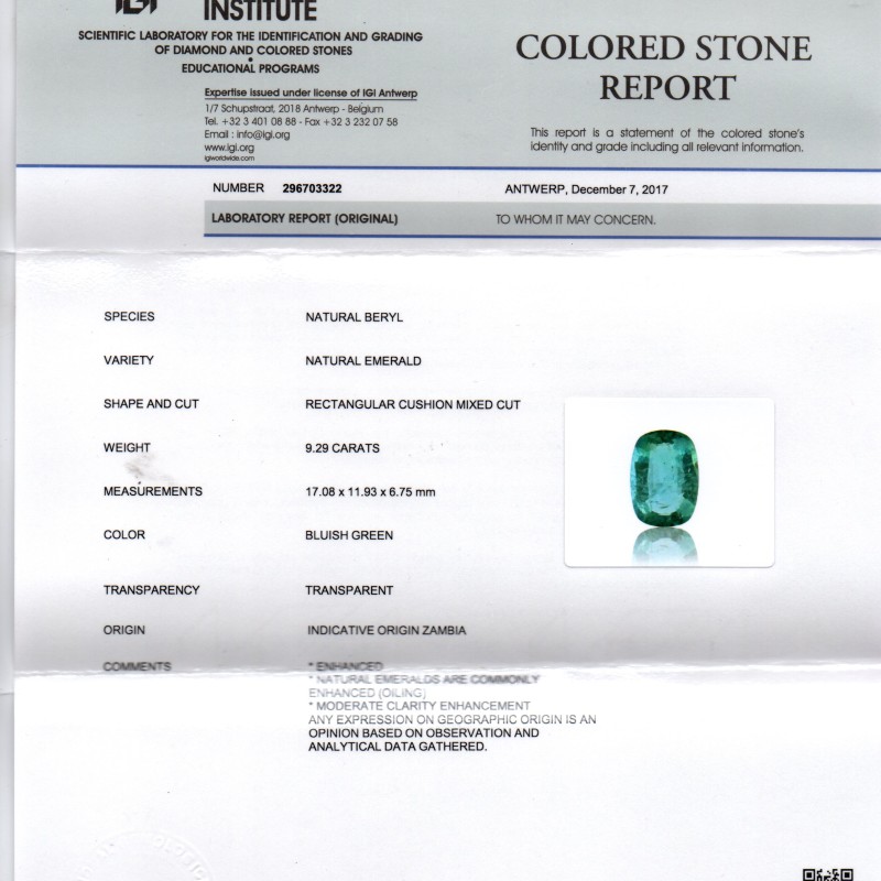 9.29 Ct Untreated Natural Zambian Emerald Gemstone Panna Stone 9.29 Ct Untreated Natural Zambian Emerald Gemstone Panna Stone