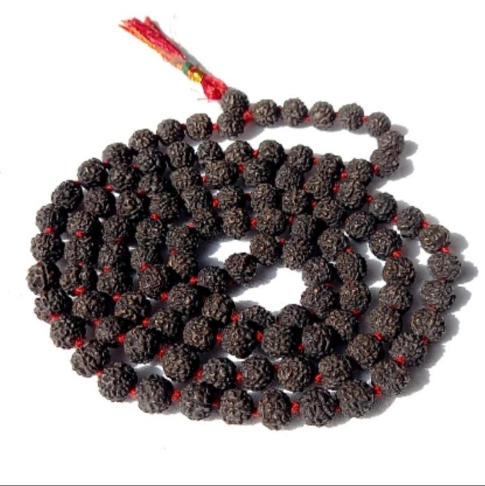5 Mukhi Rudraksha Japa Mala 108 Beads 6mm 5 Mukhi Rudraksha Japa Mala 108 Beads 6mm