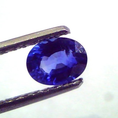 0.86 Ct Unheated Untreated Natural Ceylon Blue Sapphire Neelam
