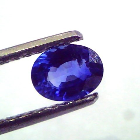 0.86 Ct Unheated Untreated Natural Ceylon Blue Sapphire Neelam