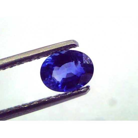 0.86 Ct Unheated Untreated Natural Ceylon Blue Sapphire Neelam