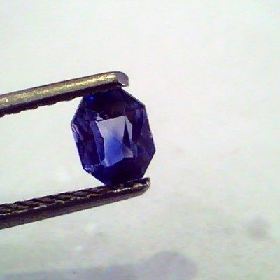 0.88 Ct Unheated Untreated Natural Ceylon Blue Sapphire Neelam