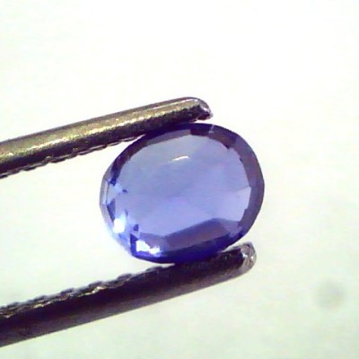 0.84 Ct Unheated Untreated Natural Ceylon Blue Sapphire Neelam