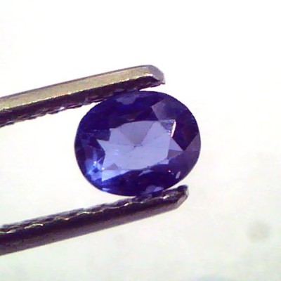 0.84 Ct Unheated Untreated Natural Ceylon Blue Sapphire Neelam