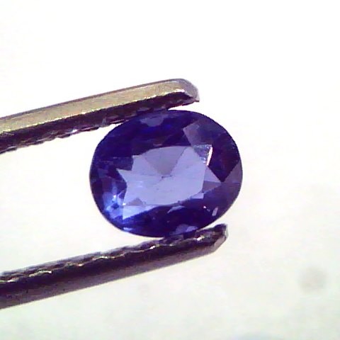 0.84 Ct Unheated Untreated Natural Ceylon Blue Sapphire Neelam