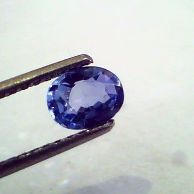 0.90 Ct Unheated Untreated Natural Ceylon Blue Sapphire Neelam