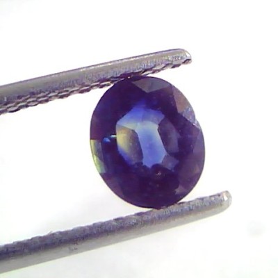 1.01 Ct Unheated Untreated Natural Ceylon Blue Sapphire Neelam