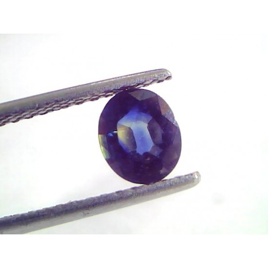 1.01 Ct Unheated Untreated Natural Ceylon Blue Sapphire Neelam