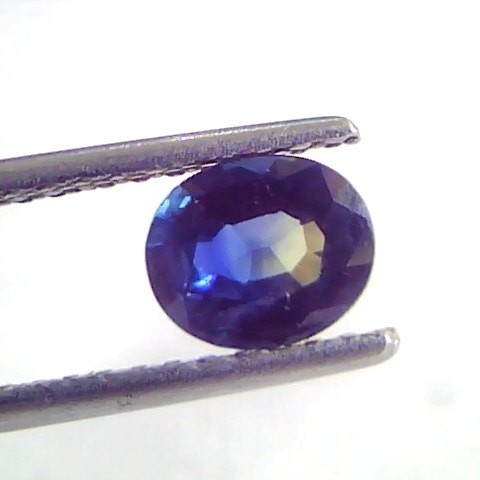1.02 Ct Unheated Untreated Natural Ceylon Blue Sapphire Neelam