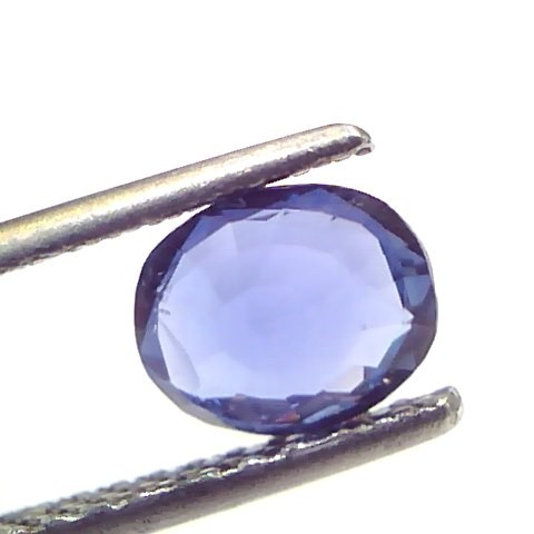 1.27 Ct Unheated Untreated Natural Ceylon Blue Sapphire Neelam Gems