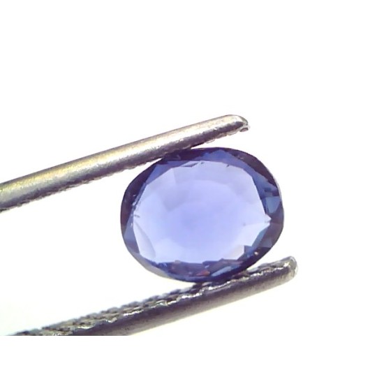 1.27 Ct Unheated Untreated Natural Ceylon Blue Sapphire Neelam Gems