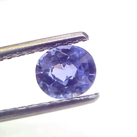 1.25 Ct Certified Unheated Untreated Natural Ceylon Blue Sapphire