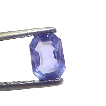 1.26 Ct Certified Unheated Untreated Natural Ceylon Blue Sapphire 1.26 Ct Certified Unheated Untreated Natural Ceylon Blue Sapphire