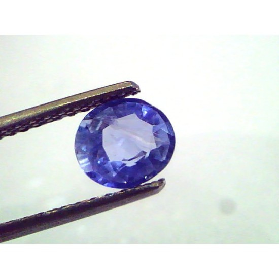1.32 Ct Unheated Untreated Natural Ceylon Blue Sapphire Neelam