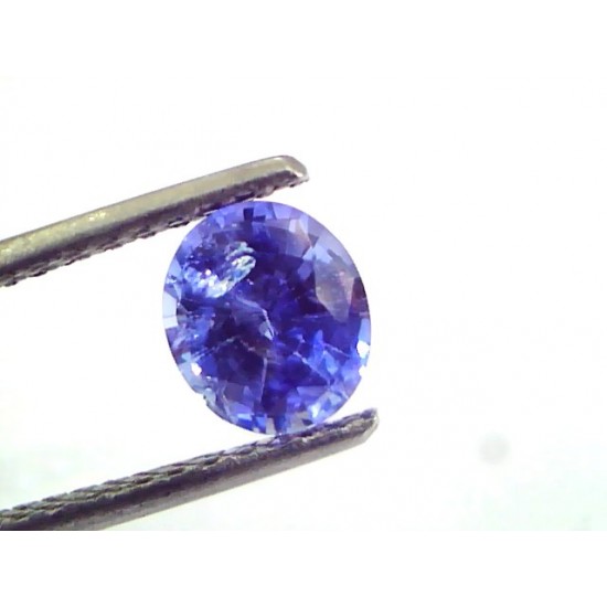 1.34 Ct Unheated Untreated Natural Ceylon Deep Blue Sapphire