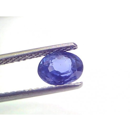 1.40 Ct Certified Unheated Untreated Natural Ceylon Blue Sapphire