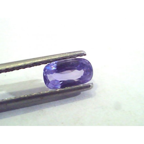 1.37 Ct Unheated Untreated Natural Ceylon Blue Sapphire Neelam