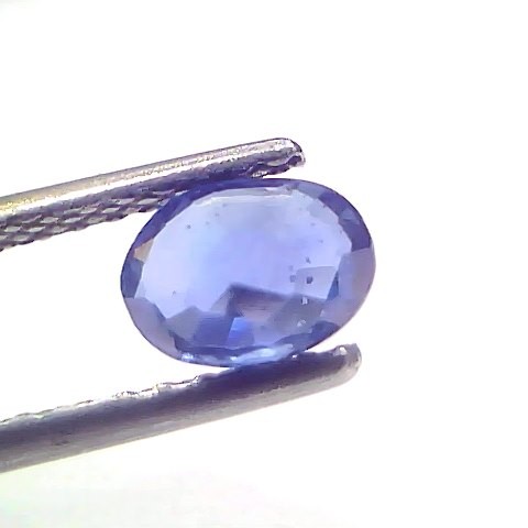 1.40 Ct Certified Unheated Untreated Natural Ceylon Blue Sapphire