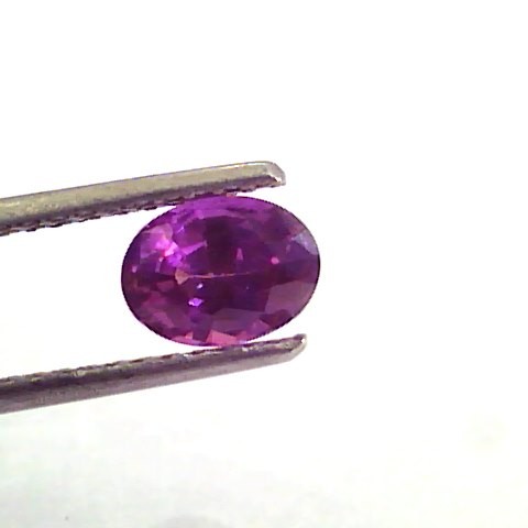 1.44 Ct Unheated Untreated Natural Purple Sapphire Khuni Neelam
