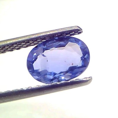 1.42 Ct Certified Unheated Untreated Natural Ceylon Blue Sapphire