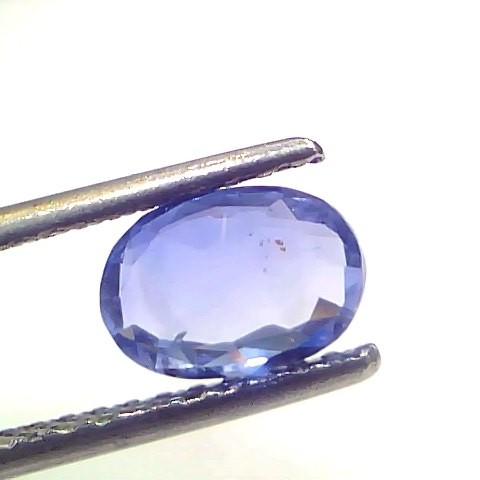 1.42 Ct Certified Unheated Untreated Natural Ceylon Blue Sapphire