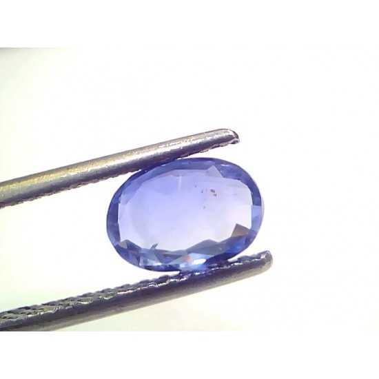 1.42 Ct Certified Unheated Untreated Natural Ceylon Blue Sapphire