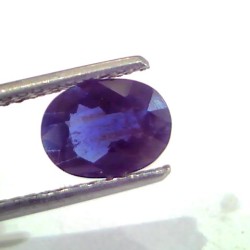 1.50 Ct Unheated Untreated Natural Ceylon Blue Sapphire Neelam