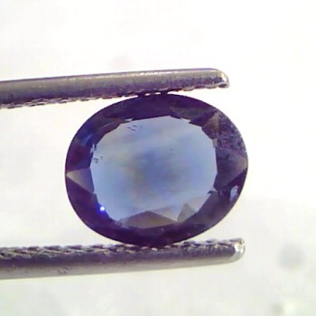 1.53 Ct Unheated Untreated Natural Ceylon Blue Sapphire Neelam