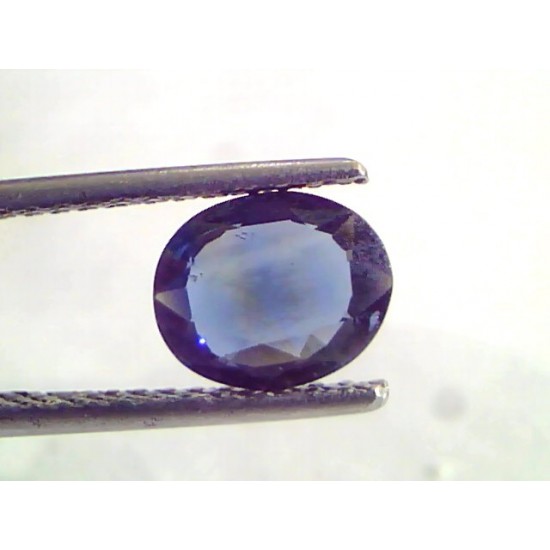 1.53 Ct Unheated Untreated Natural Ceylon Blue Sapphire Neelam