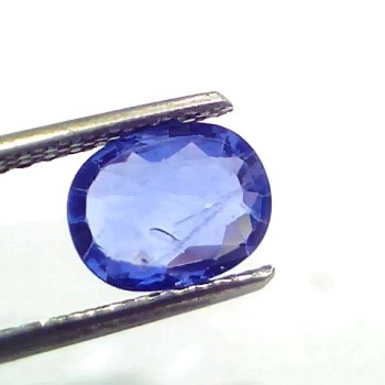 1.53 Ct Certified Unheated Untreated Natural Ceylon Blue Sapphire