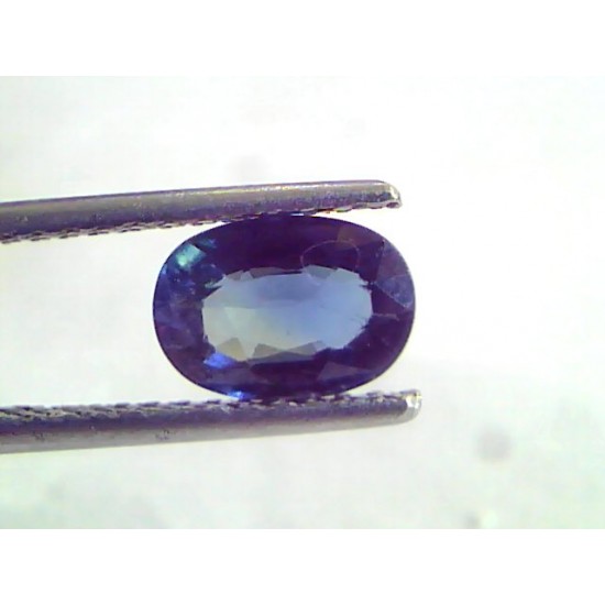 1.56 Ct Unheated Untreated Natural Ceylon Blue Sapphire Neelam