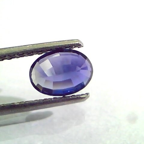 1.55 Ct Unheated Untreated Natural Ceylon Deep Royal Blue Sapphire