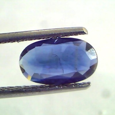1.59 Ct Unheated Untreated Natural Ceylon Blue Sapphire Neelam