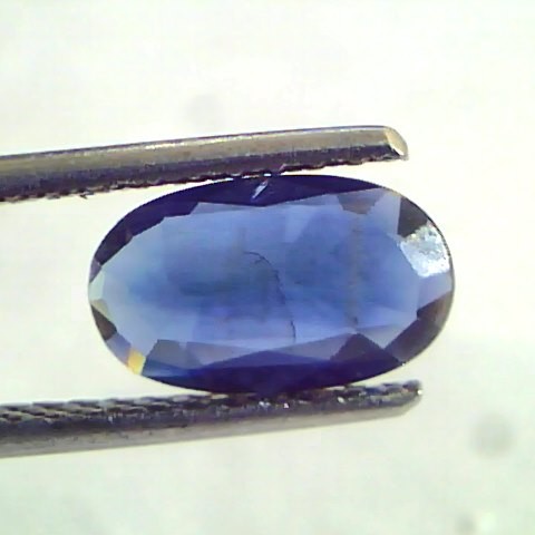 1.59 Ct Unheated Untreated Natural Ceylon Blue Sapphire Neelam