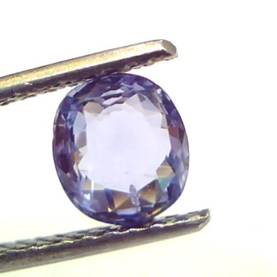 1.60 Ct Unheated Untreated Natural Ceylon Blue Sapphire Neelam Gems