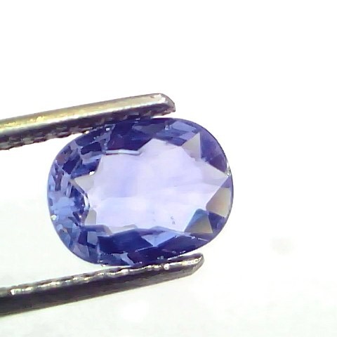 1.61 Ct Certified Unheated Untreated Natural Ceylon Blue Sapphire