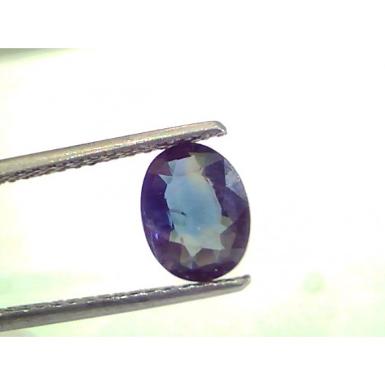 1.71 Ct Unheated Untreated Natural Ceylon Blue Sapphire Neelam