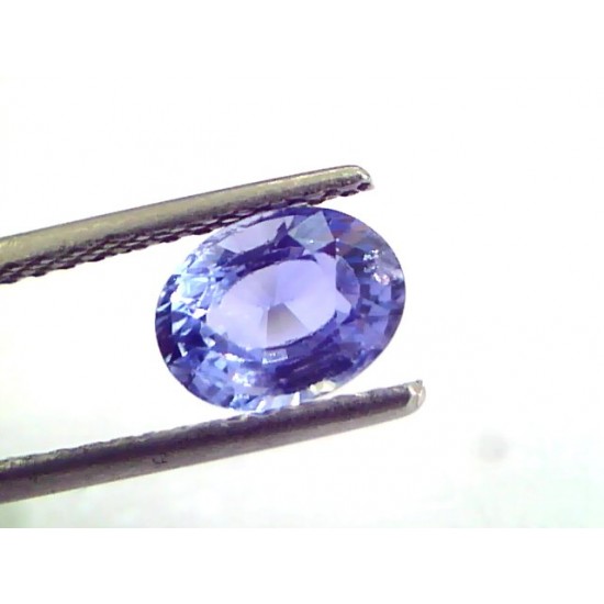 1.71 Ct Unheated Untreated Natural Ceylon Blue Sapphire Gemstone