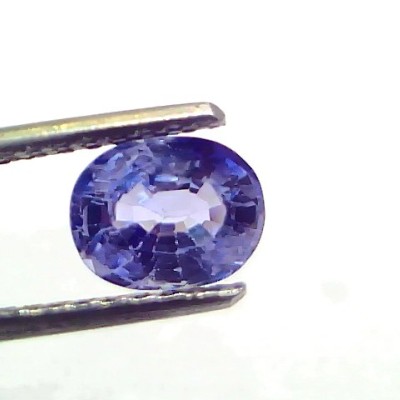 1.72 Ct Certified Unheated Untreated Natural Ceylon Blue Sapphire