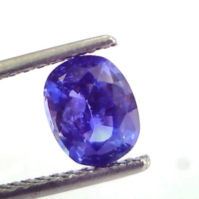 1.77 Ct Unheated Untreated Natural Ceylon Blue Sapphire Gemstone