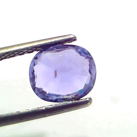 1.74 Ct Certified Unheated Untreated Natural Ceylon Blue Sapphire