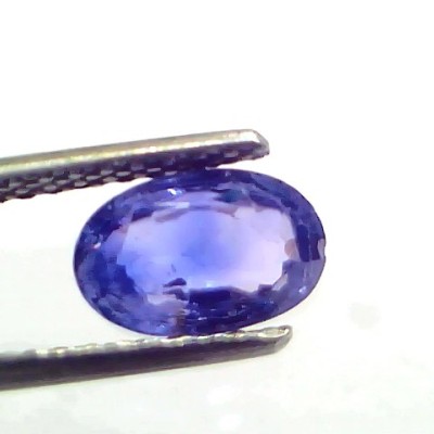 1.85 Ct Certified Unheated Untreated Natural Ceylon Blue Sapphire